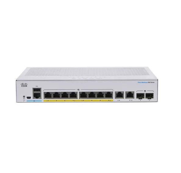 Switch Cisco CBS350-8FP-E-2G-EU